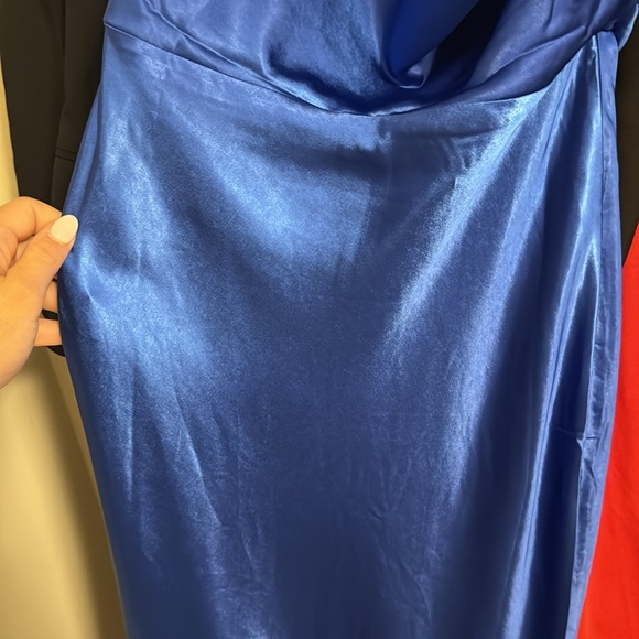 X Revolve Posey Maxi Dress in Royal Runaway The Label - Picture 9 of 16